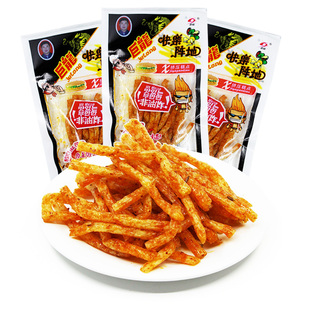 巨龙香辣快乐阵地辣条面筋辣片麻辣面筋18g校园怀旧休闲小吃零食
