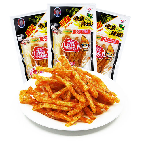 巨龙快乐阵地辣条面筋