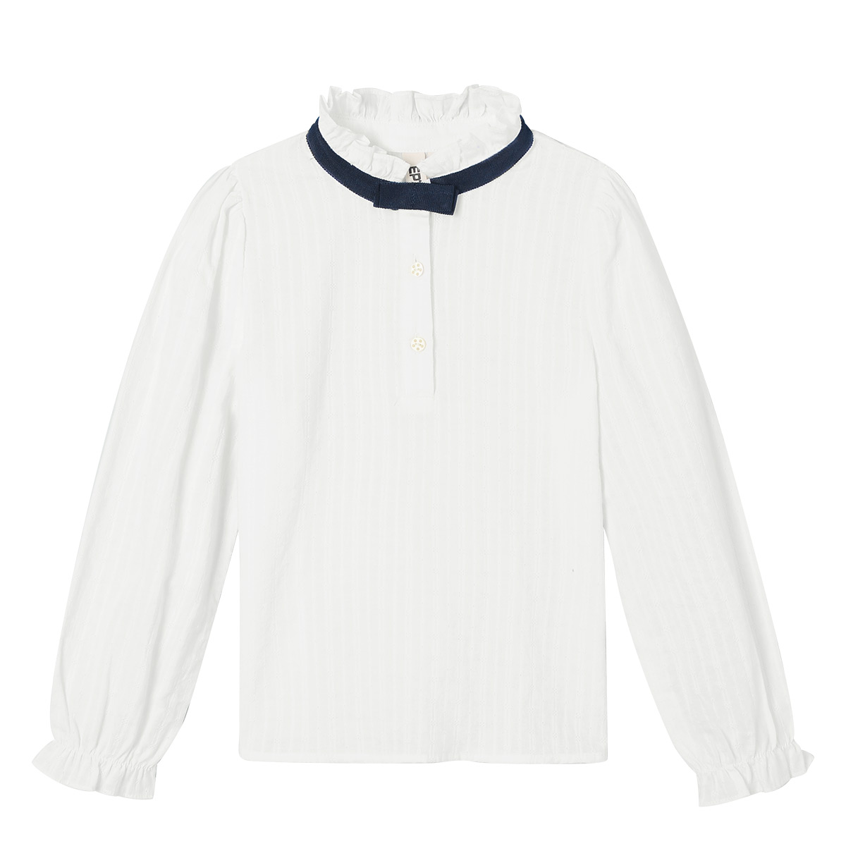 Chemise fille EPTISON à manche longue - Ref 2088444 Image 5