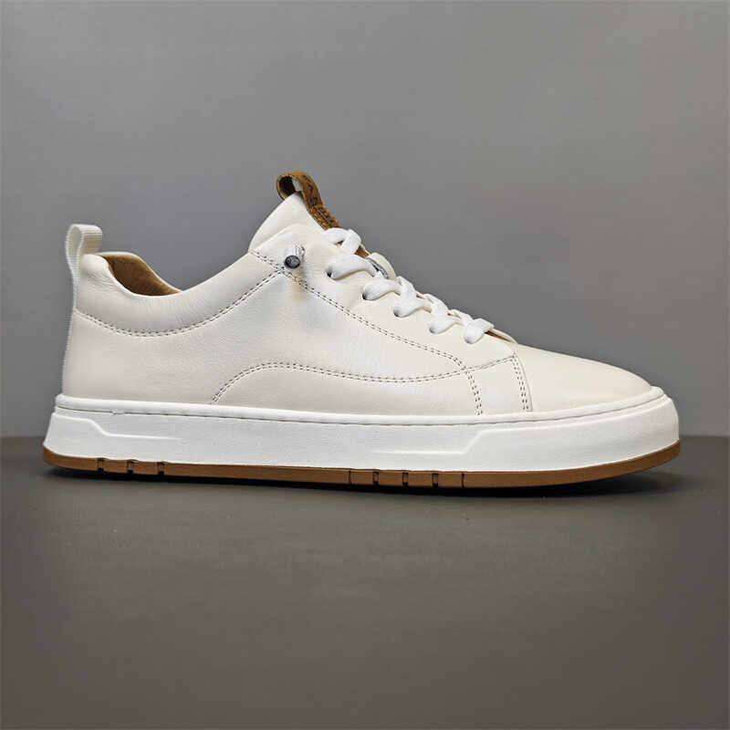 商场撤柜新款断码真皮男鞋套脚系带低帮小白鞋韩版平底青年板鞋潮,流行男鞋,休闲板鞋,淘宝优惠券,粉丝福利购,淘宝优惠卷
