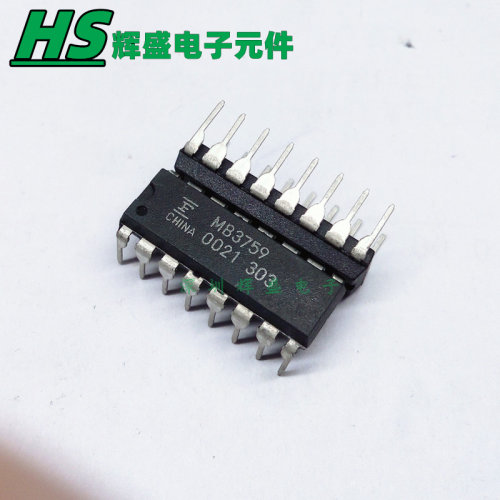 直插 MB3759 MB3759P DIP-16 开关式稳压控制 电源管理 进口原装