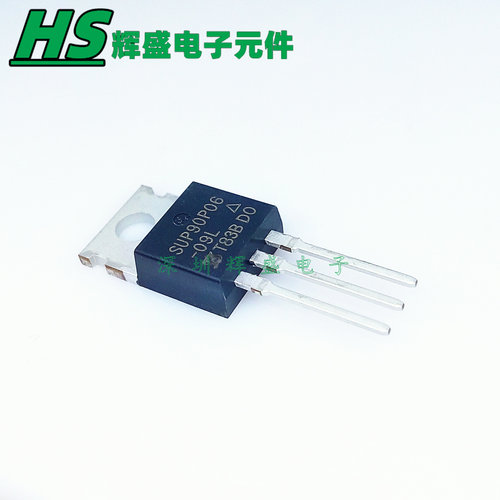 SUP90P06-09L P沟道 TO220 60V/90A  场效应MOS管  全新原装