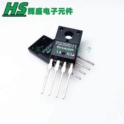 PQ05RD11 TO-220F 四端稳压管 进口全新原装正品