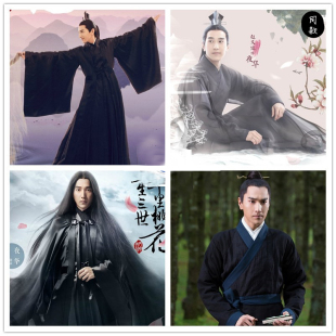 新三生三世十里桃花夜华同款古装男汉服仙侠客摄影cos服装演出服