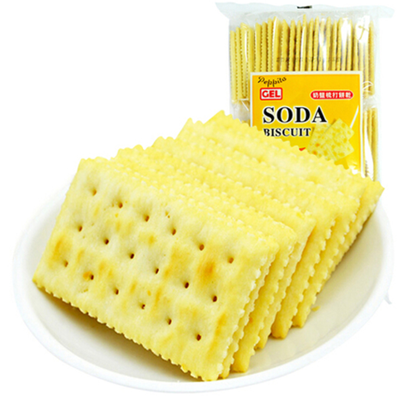 香港原装进口soda奶油味梳打饼干