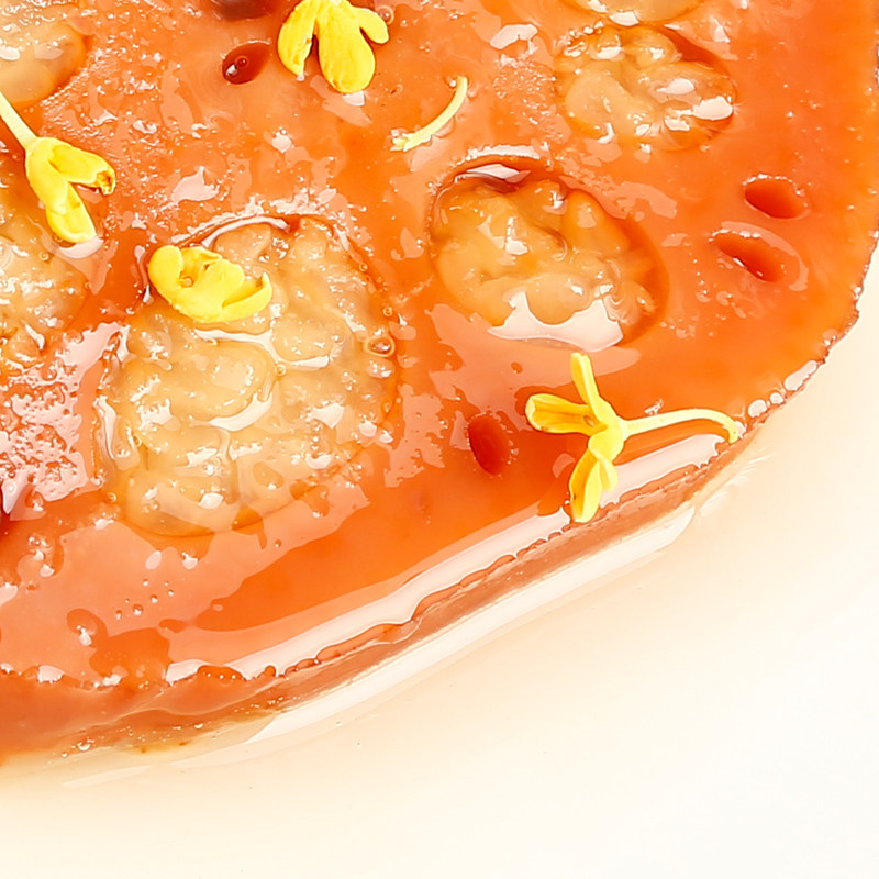 【宝应特产】2500g桂花糯米藕蜜汁糖藕熟食莲藕扬州特产素食小吃