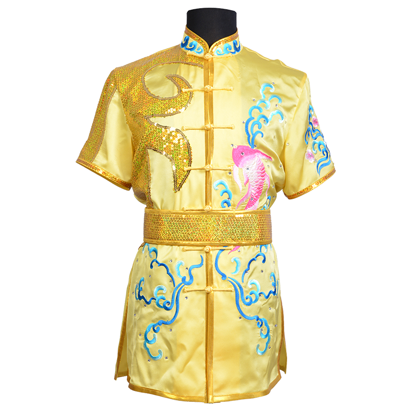 言一男2022刺绣太极服订制