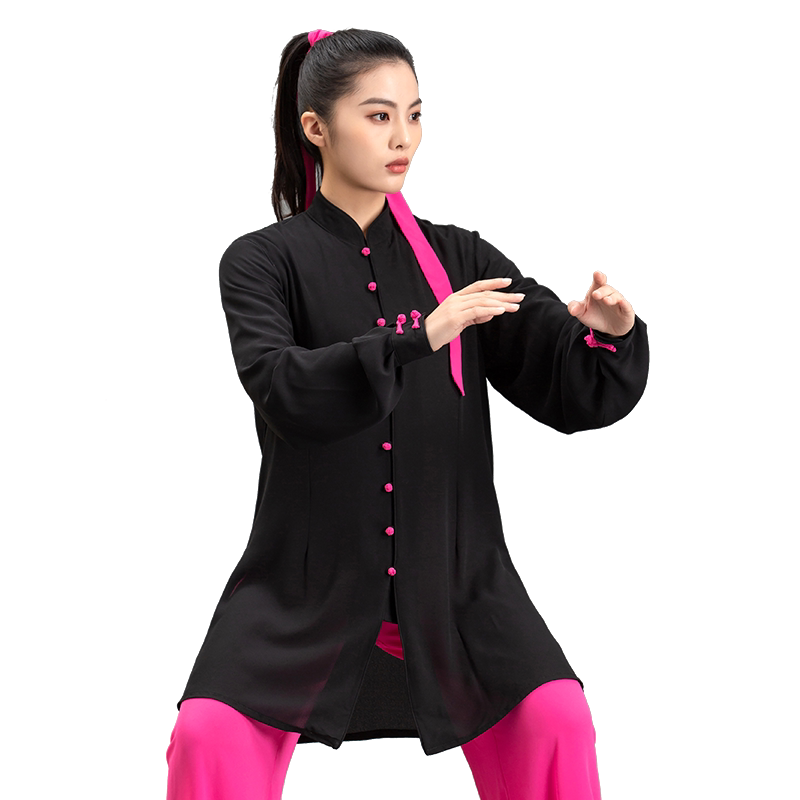 言一女2022撞色太极服私人定制