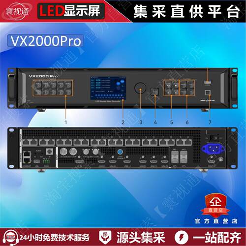 LED控制服务器VX2000Pro