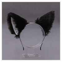 Cat ear hair band, fox headband, headwear, female Wolf dog, animal ear hair clip, bell hair clip accessory, cos decoration thumbnail 7