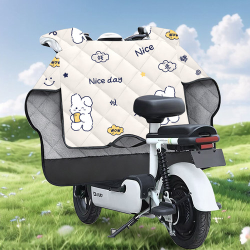 特厚加绒车型通用冬款防寒挡风被