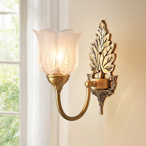 美式壁灯卧室床头灯客厅电视墙灯