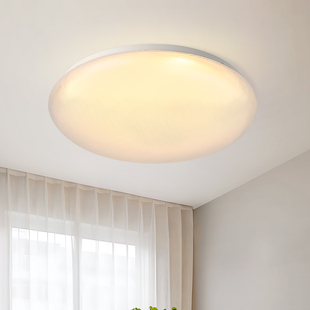 奶油风卧室书房中古风民宿2025新款护眼高级感阳台轻奢复古吸顶灯