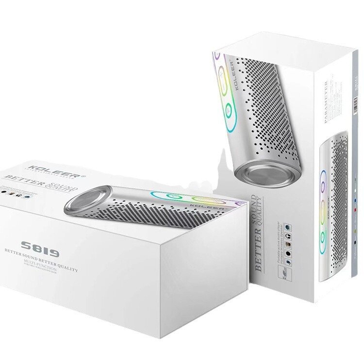 S819七彩无线蓝牙音箱 户外便携插卡低音炮创意彩灯迷你手机音响