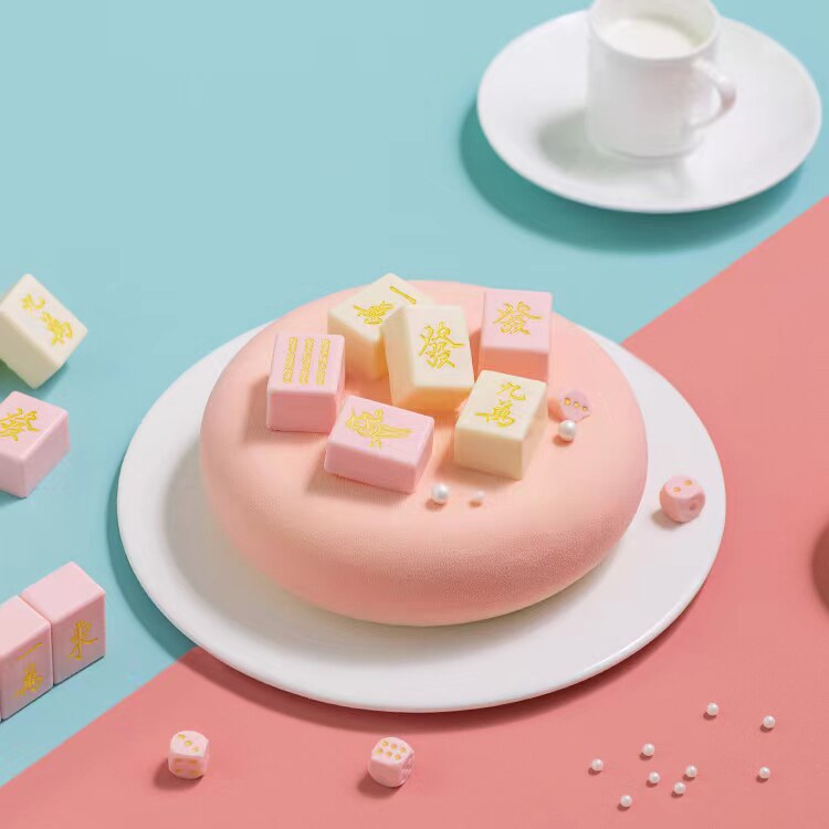 壹点壹客 天生赢家-草莓啫喱轻芝士慕斯生日新款甜草莓女神蛋糕