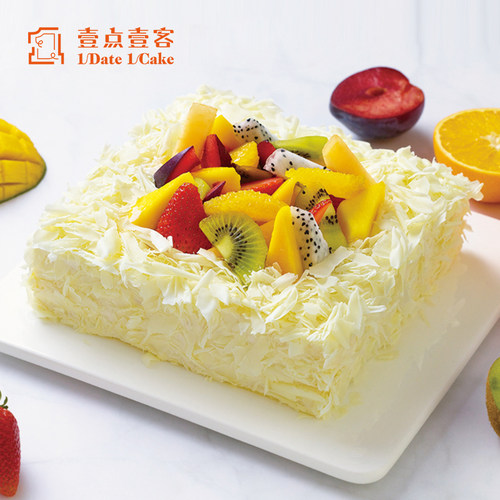 奇异果8寸深圳同城配送生日蛋糕