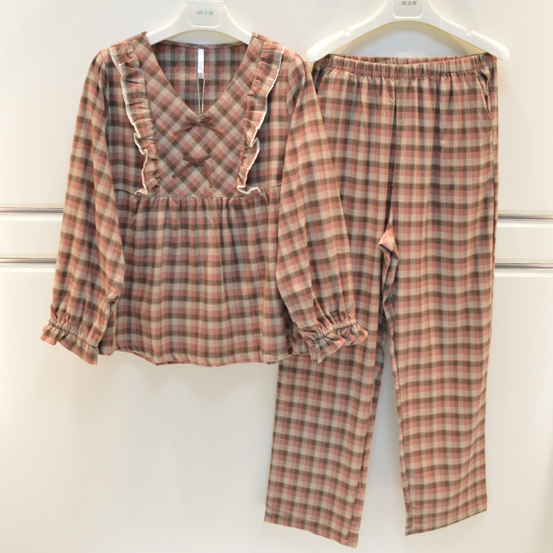 时尚纯棉家居服妮可雅女士