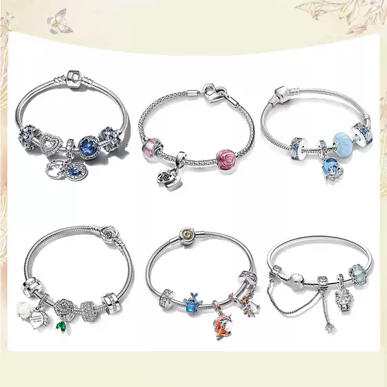 Bracelet Blue Ocean Star Language Star Wish Shining Galaxy Cute Pet Angel Bracelet Summer Set Gift