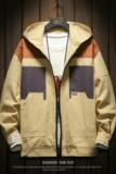 已到货日系拼色工装夹克男日系大码休闲宽松外套A090-JK905P95，男装夹克，电商A089-1