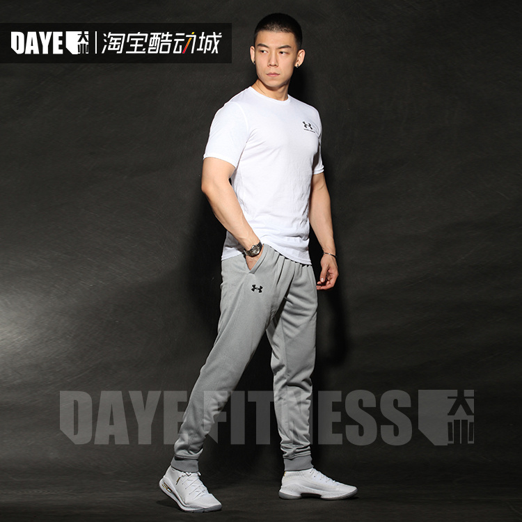 ua男子保暖加绒运动长裤