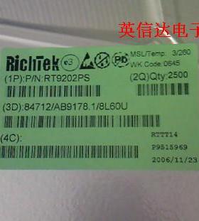 热卖RT9202PS全新进口原装现货