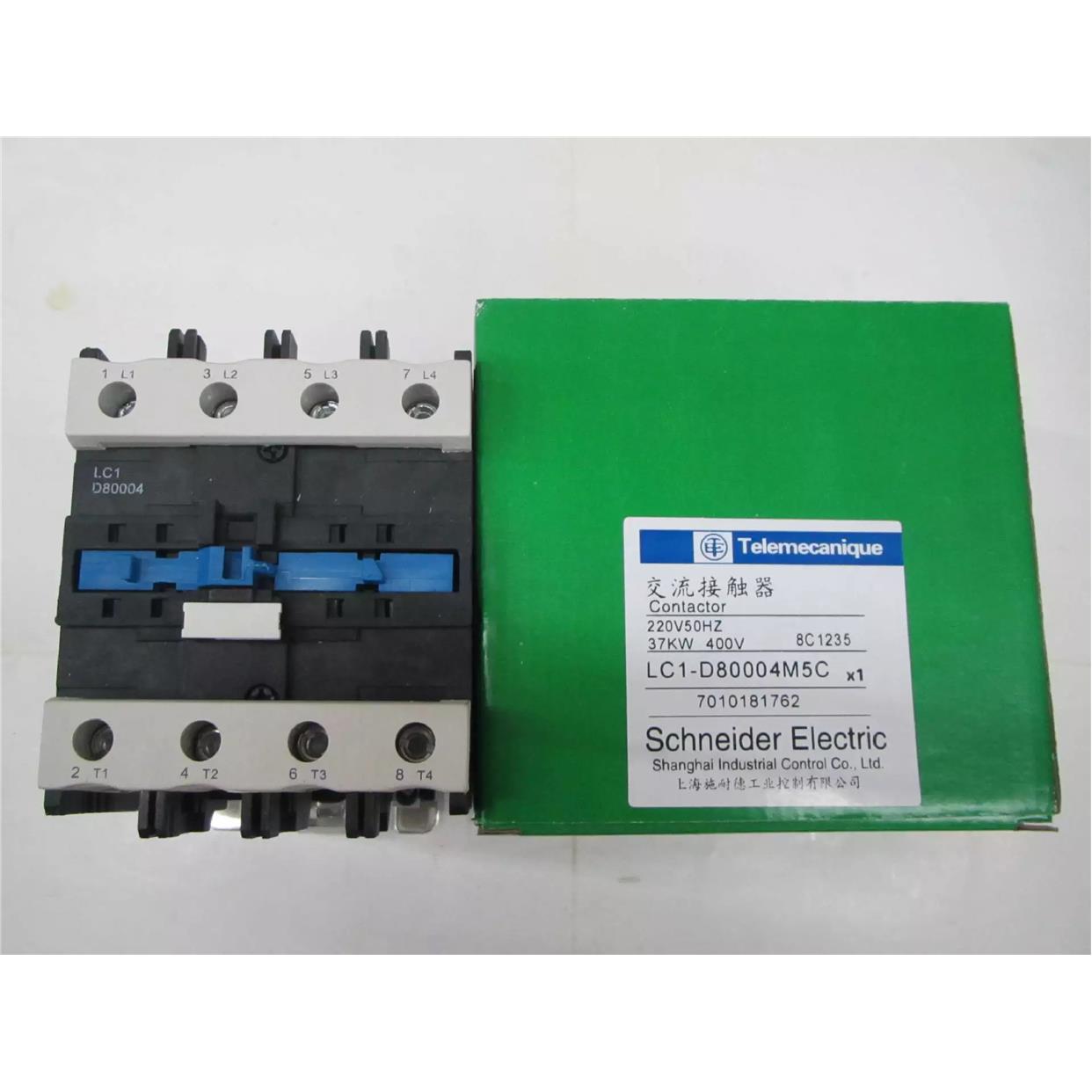 非实价议价议价原装正品LC1D80004M5C AC220V 4常开四级交流接触