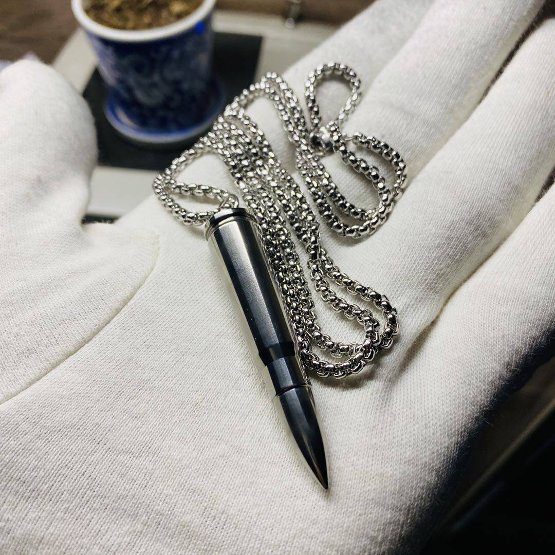 大手师傅钛合金工艺品实心762吊坠饰品