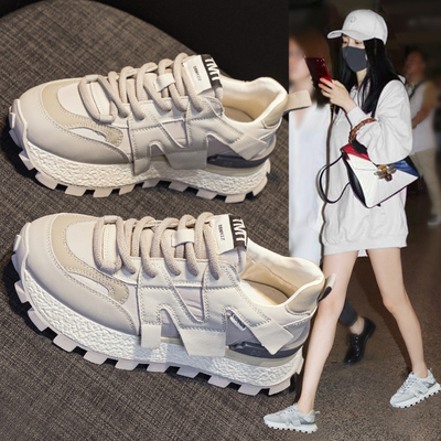 老爹鞋女春季2026年爆款新款鞋子