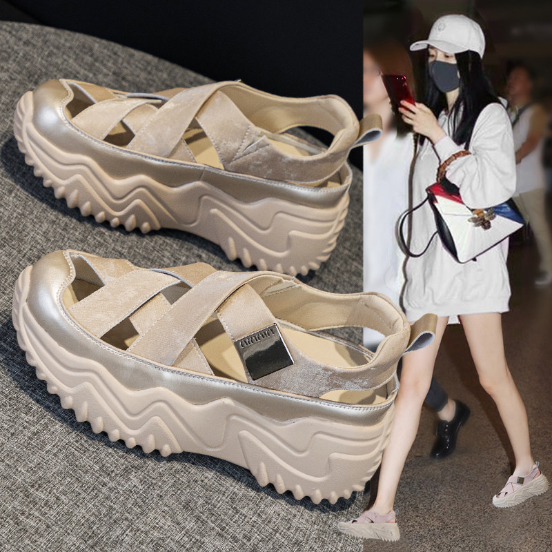 包头罗马凉鞋女2026夏季新款女鞋