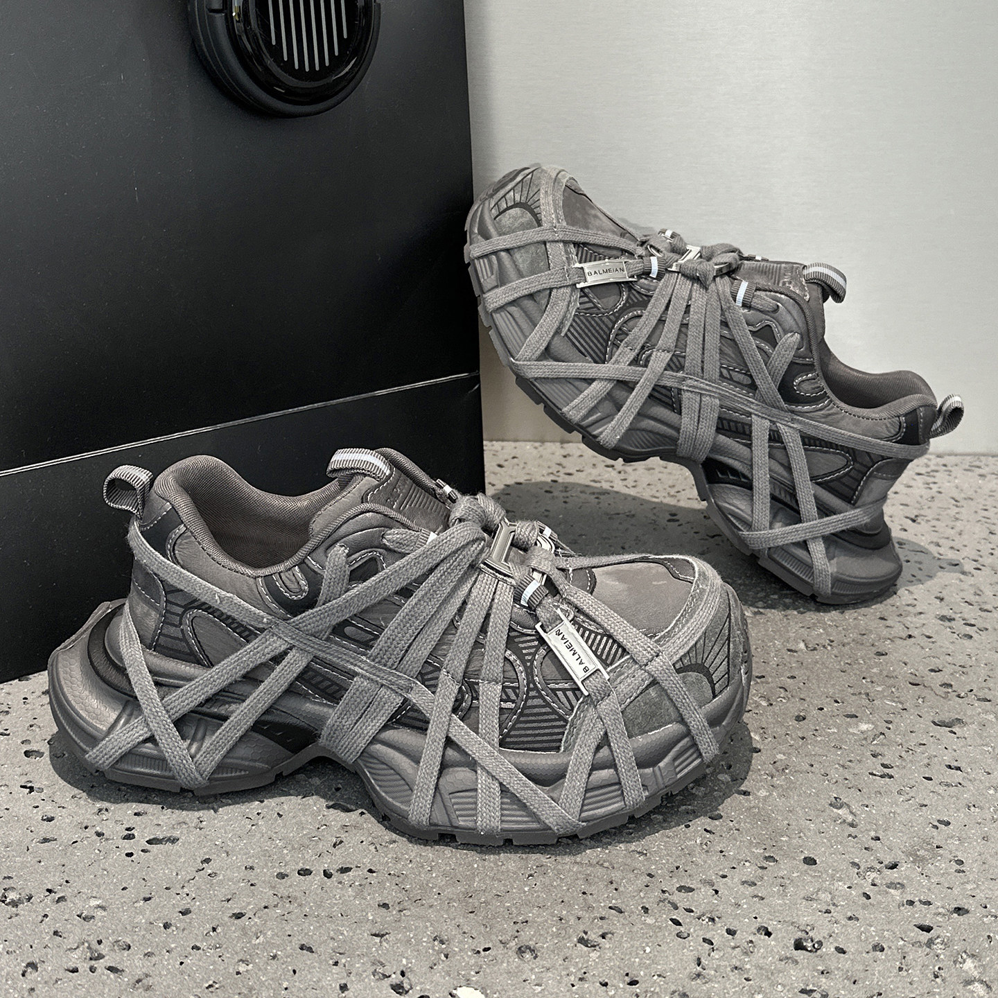 欧洲站系带老爹鞋女2025新款秋冬加绒厚底增高轻便运动休闲跑步鞋,女鞋,时尚休闲鞋,淘宝优惠券,粉丝福利购,淘宝优惠卷