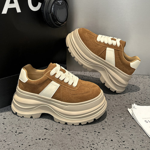 欧洲站复古板鞋女2025秋冬季新款