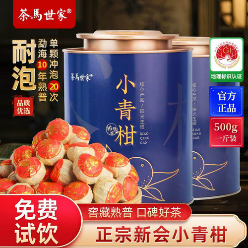 陈皮地标新会小青柑10年陈熟普