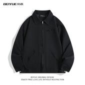 BOYUE帛跃纯棉工装 外套美式 复古cityboy百搭休闲机能运动夹克男女