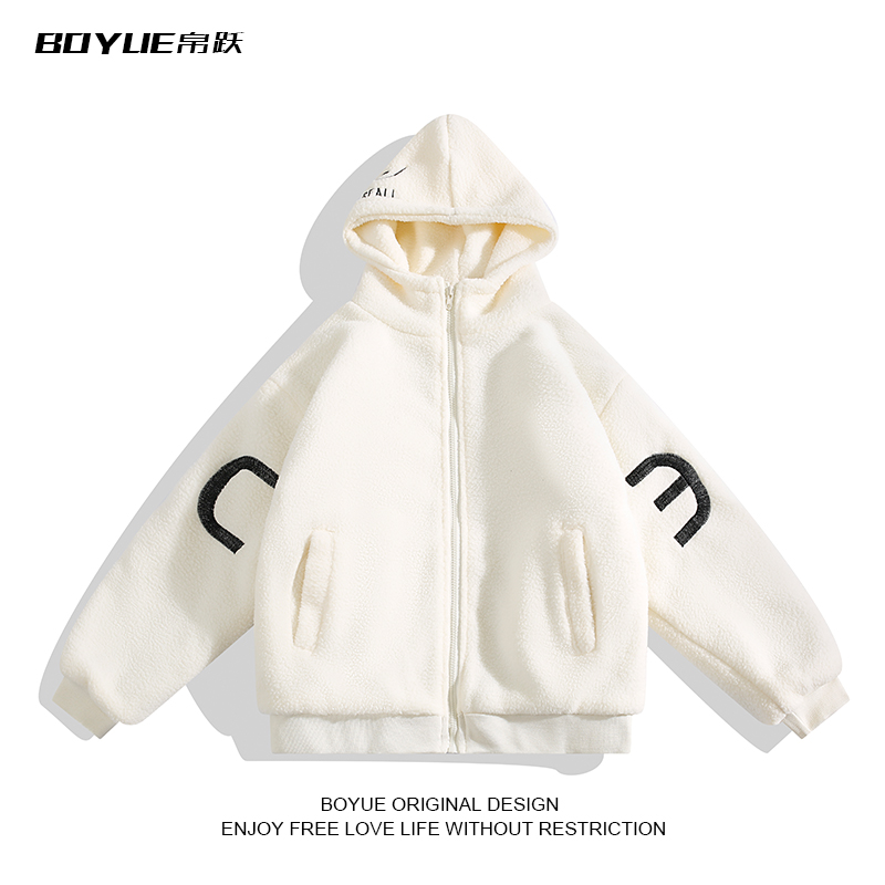 BOYUE帛跃羊羔绒棉衣秋冬