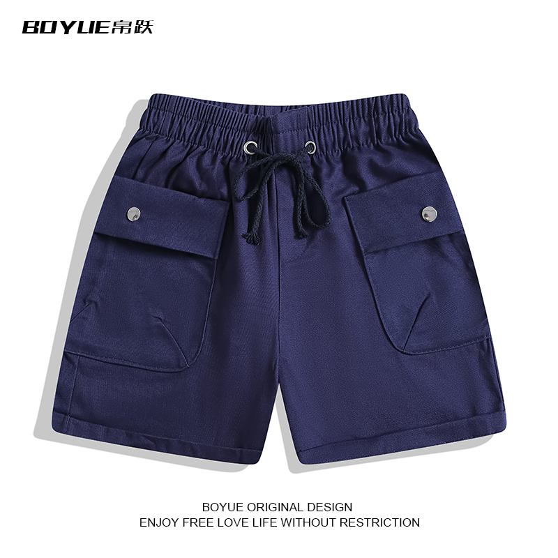 BOYUE帛跃日系工装短裤男女夏季