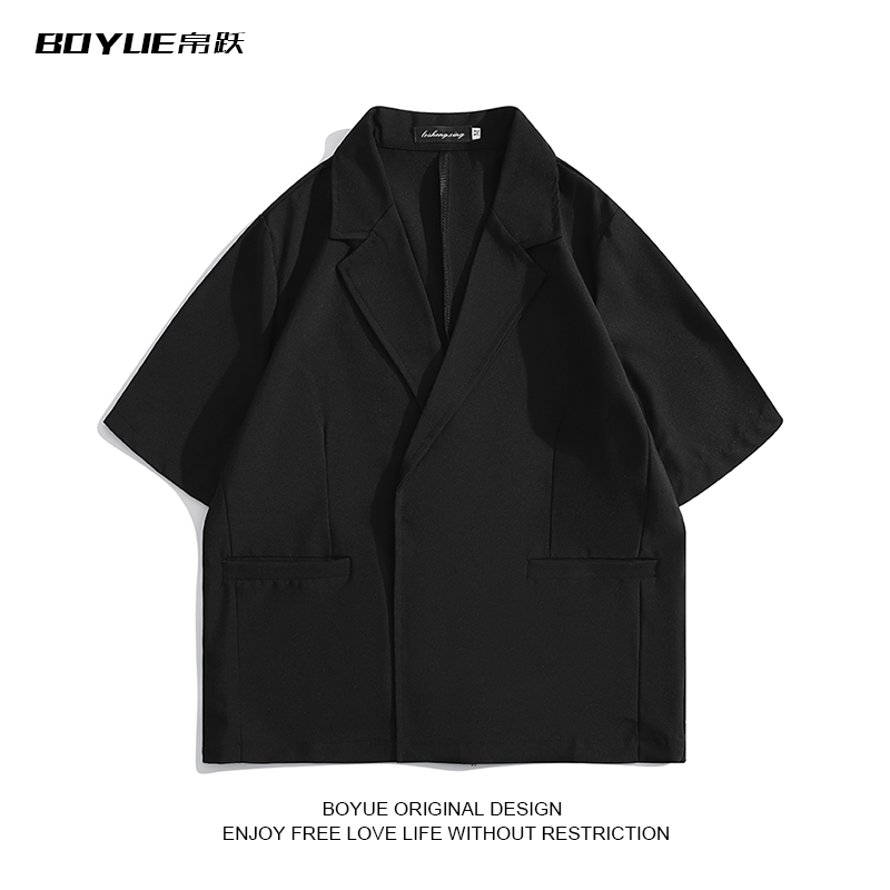 BOYUE帛跃五分袖西装外套