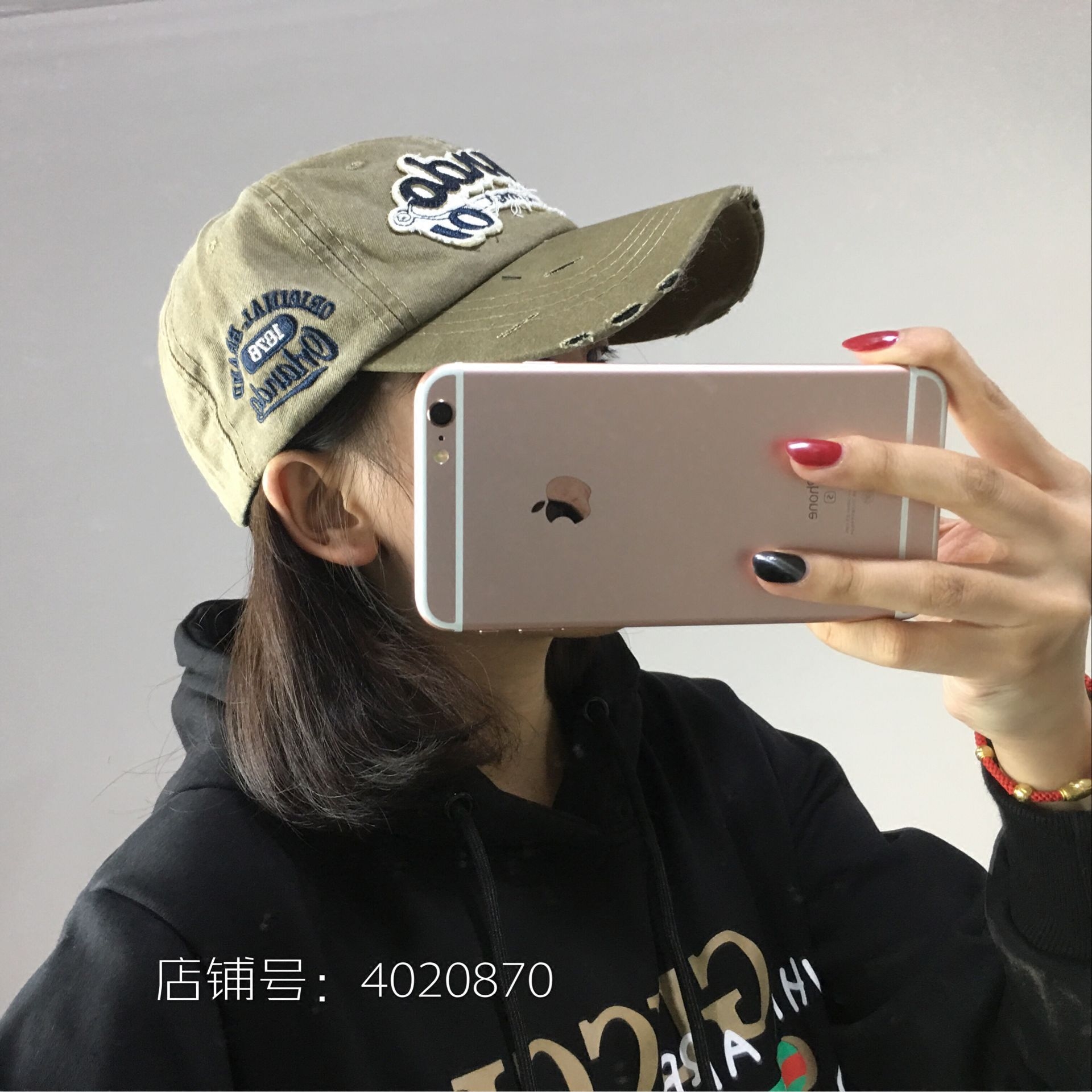 阿美咔叽工装风贴布可调节鸭舌帽