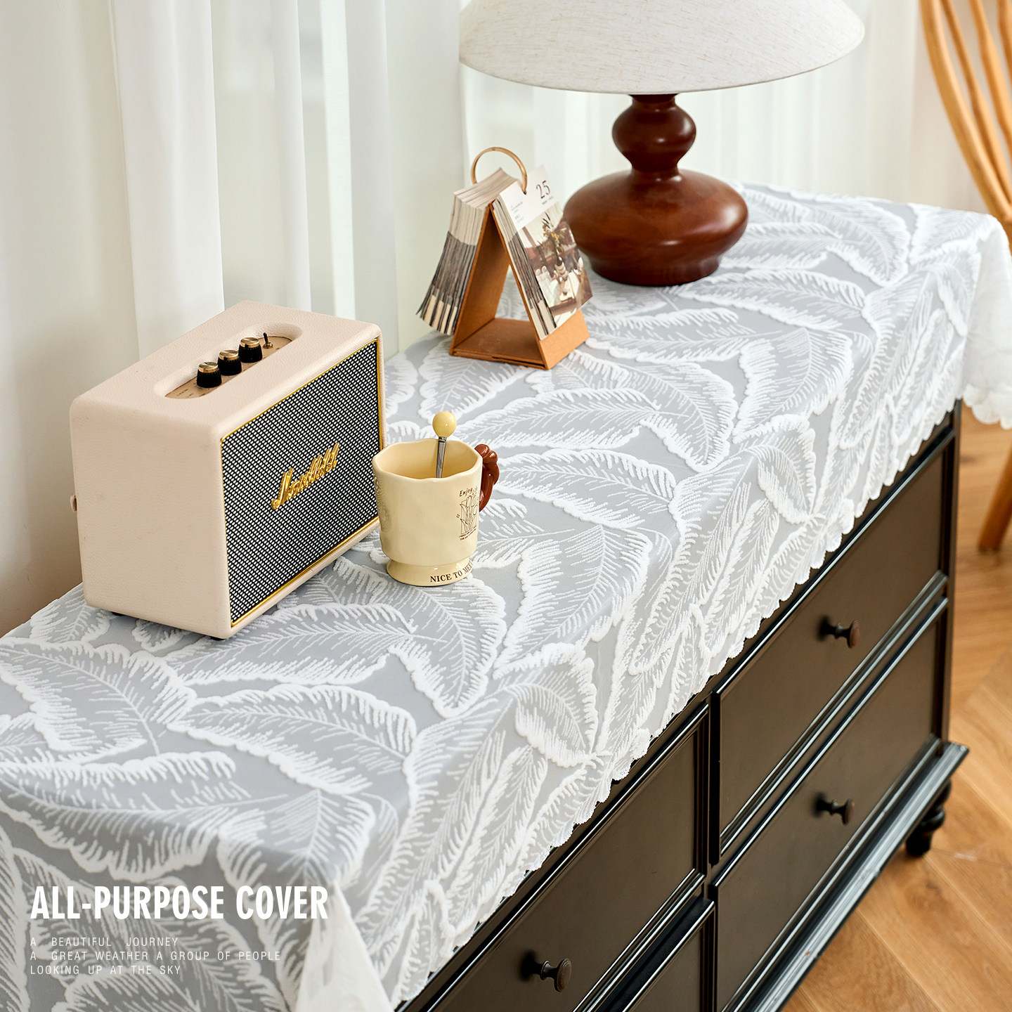 美式桌布防尘蕾丝桌旗纱方形餐桌电视柜茶几台布轻奢法式浪漫盖巾,居家布艺,桌布,淘宝优惠券,粉丝福利购,淘宝优惠卷