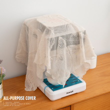 美式咖啡机防尘盖布家用多用小方巾高级感打印机电饭煲多用盖巾