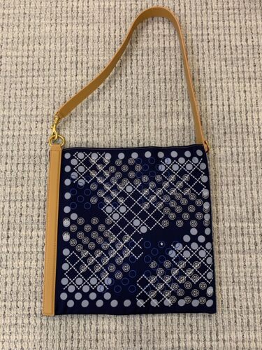 真丝包！通勤好搭配20姆米桑蚕丝拼接植鞣变色牛皮单肩包34×34CM