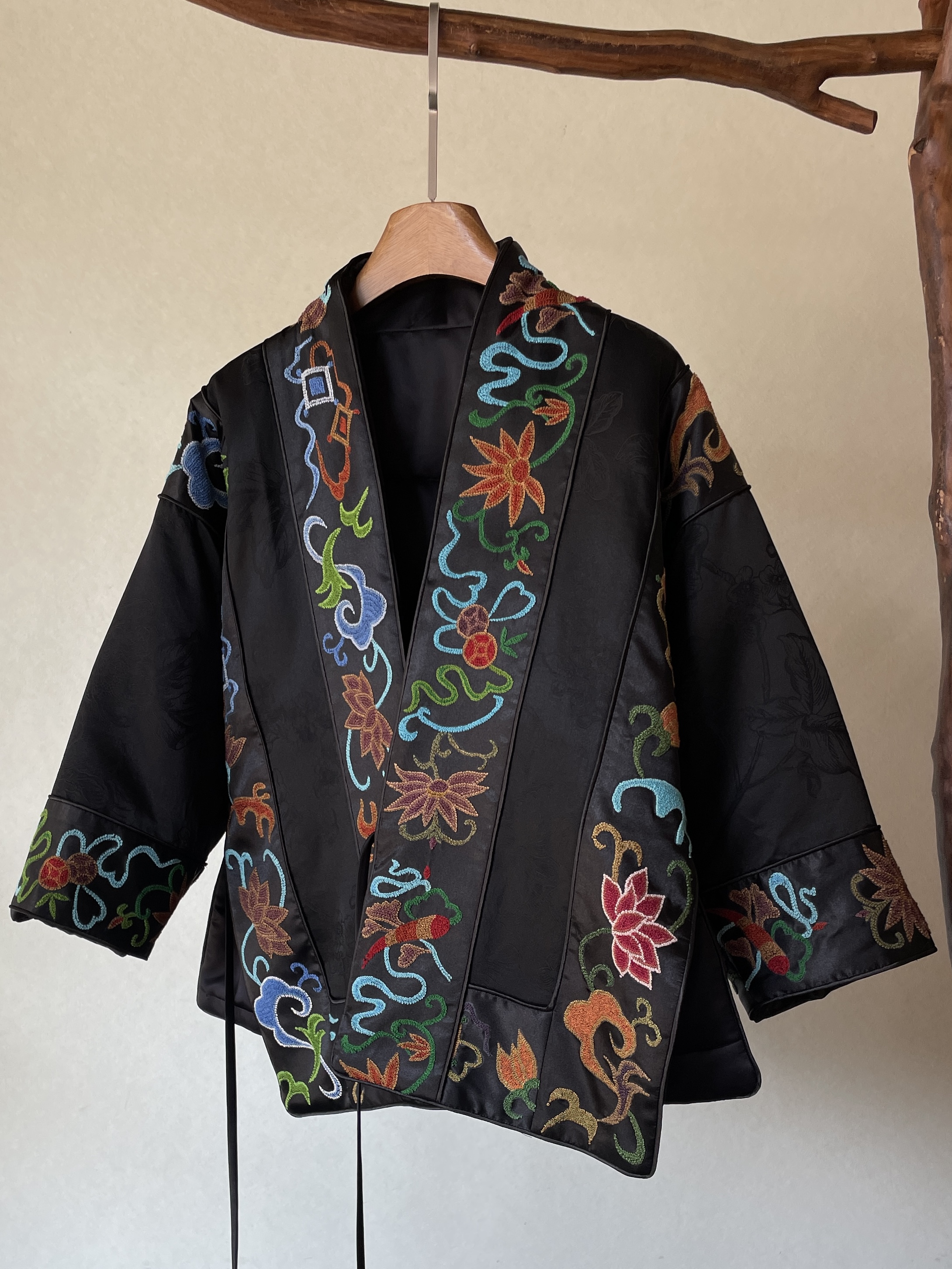 打籽绣苗绣外套手工刺特色苗族特色冬厚l