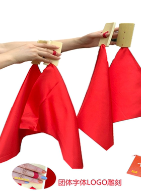 快板 德云社 成人专业竹板儿童口才教学指板红绸响板舞蹈节板方巾