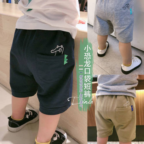 小童短裤薄款五分裤纯棉