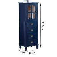 Синий, 40×35×119см