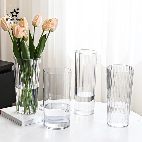 流星雨亚克力透明醒花桶花瓶