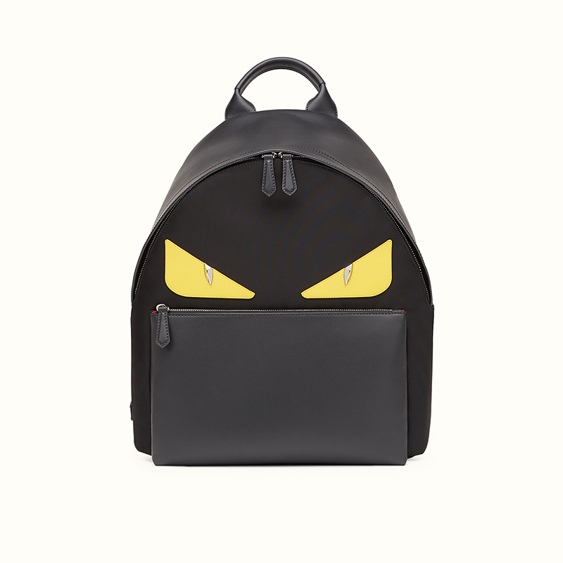 ·¨¹ú´ú¹ºÕýÆ·Fendi/·ÒµÏÄаü2018пîÕæÆ¤Æ´½ÓÄáÁúС¹ÖÊÞË«¼ç±³°ü