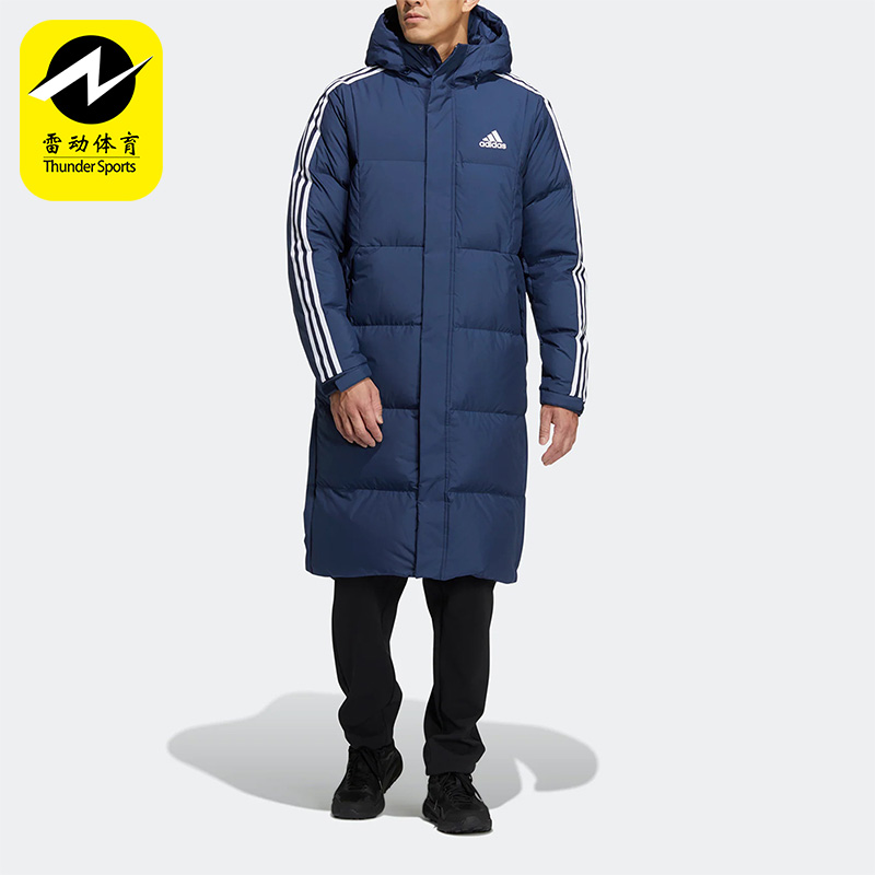 Adidas/阿迪达斯正品3ST L DOWN COAT男女款运动长款羽绒服HN2101
