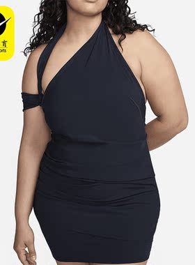 Nike/耐克正品Jacquemus 女士柔软分层式连衣裙FJ3141-475