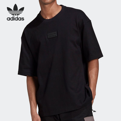 Adidas/阿迪达斯正品三叶草男子舒适休闲运动短袖T恤 GN3309
