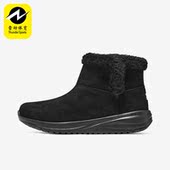 新款 秋季 女子中帮保暖一脚蹬休闲雪地靴 斯凯奇正品 Skechers